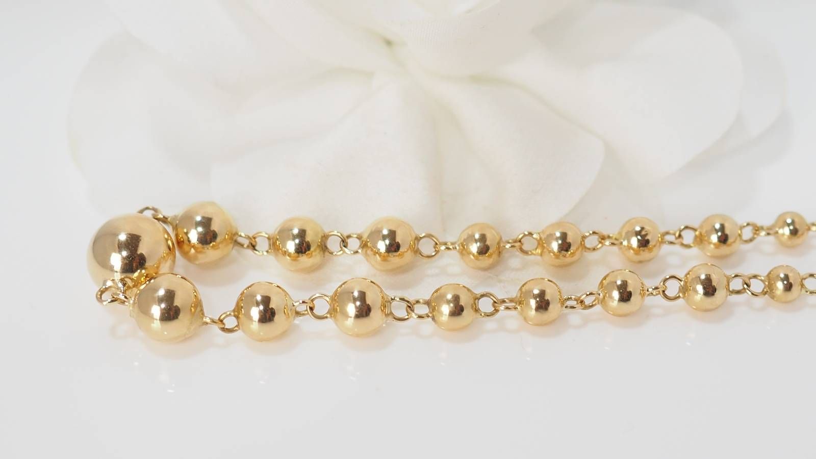 Marseille necklace in yellow gold 