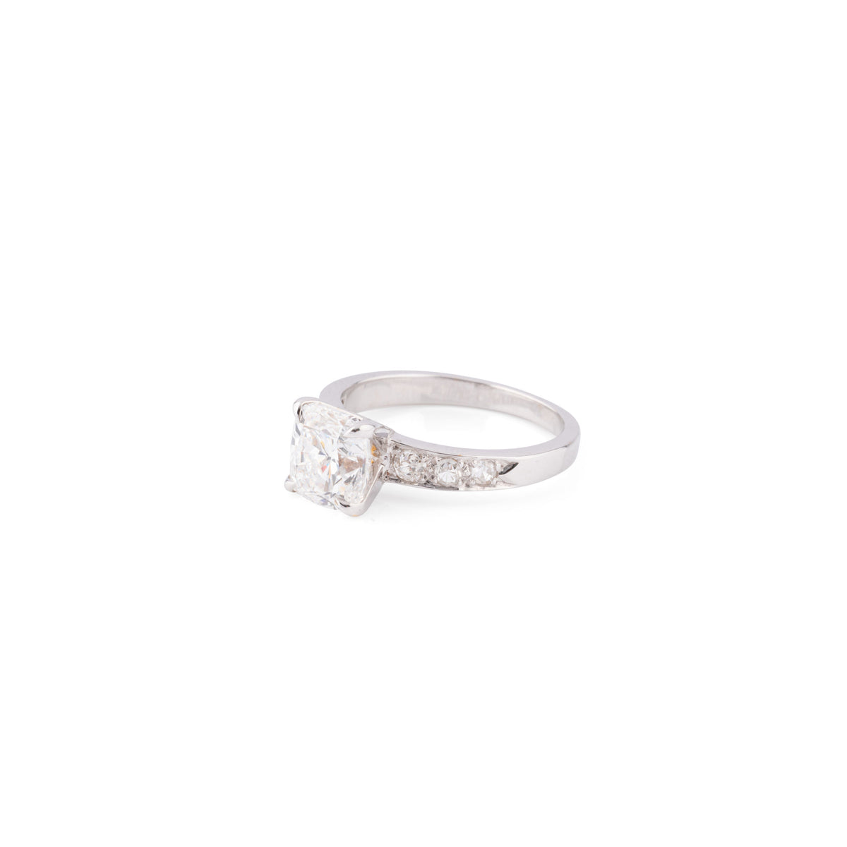 Solitaire Ring 2.30 Cts E-Vs1