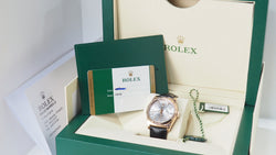 Rolex Day-Date 36 rose gold watch 
