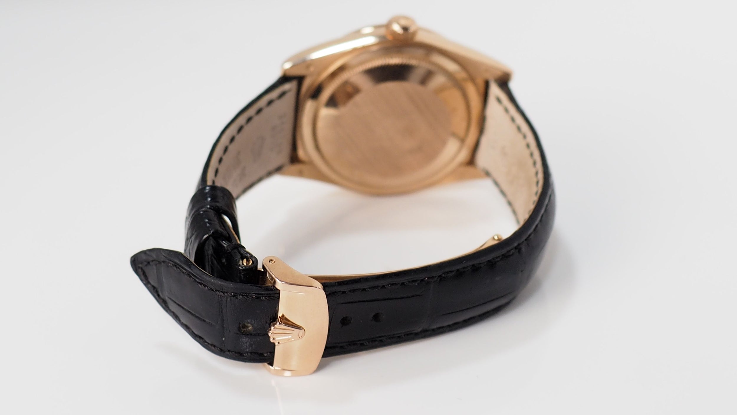 Rolex Day-Date 36 rose gold watch 