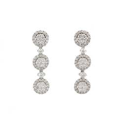 Boucles D'Oreilles - Or Et Diamants
