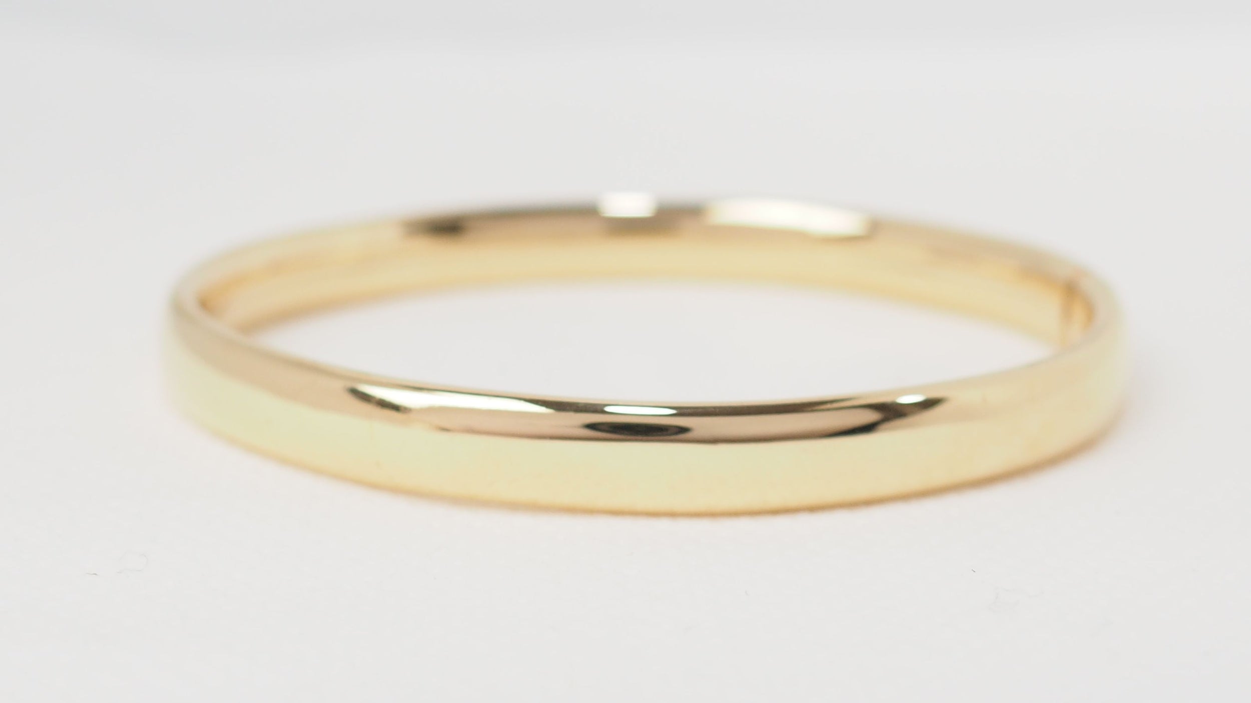 Bracelet Jonc flexible en or jaune