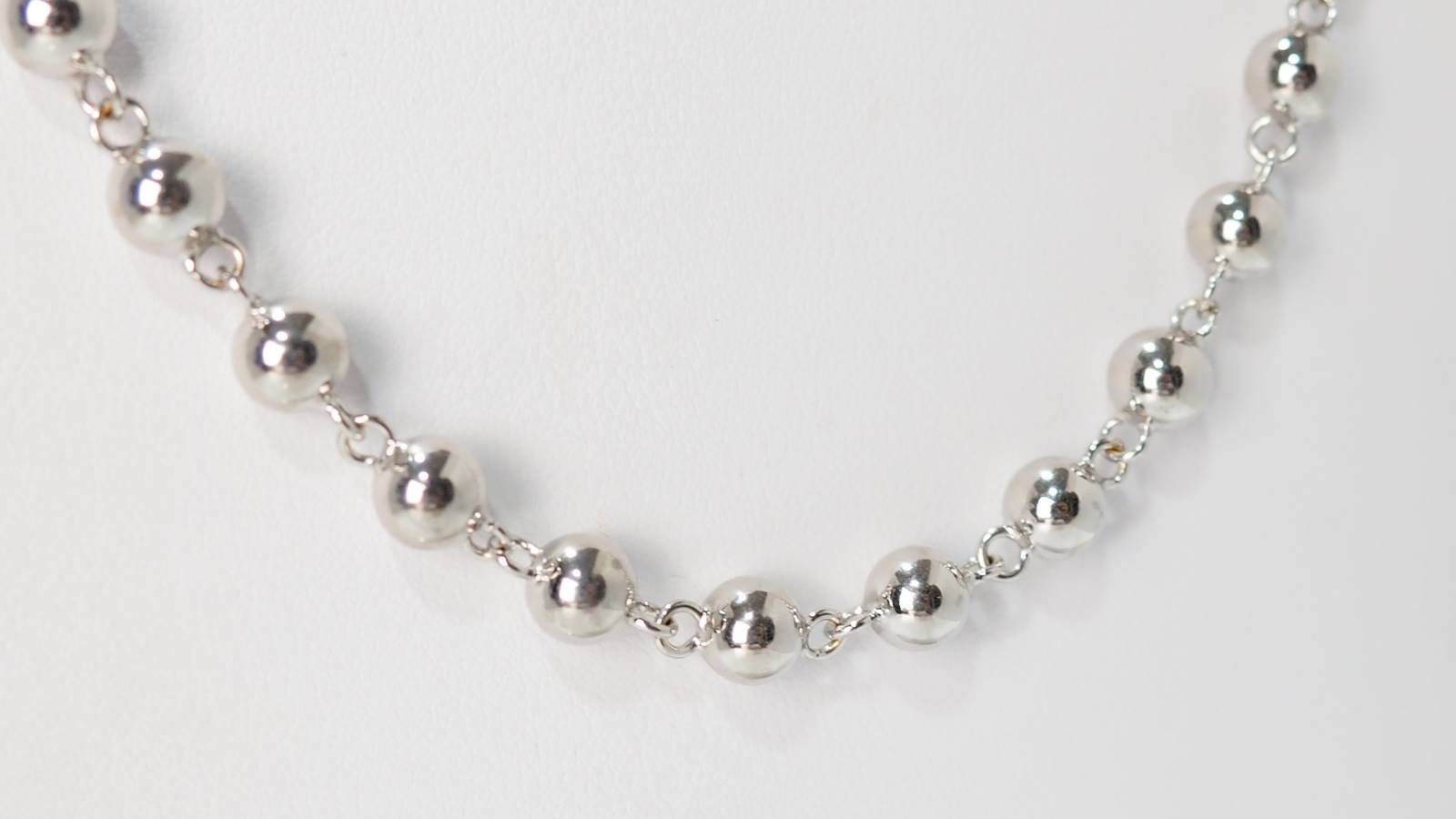 Marseillais necklace in white gold 