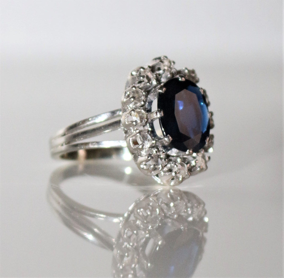 Bague Marguerite Saphir