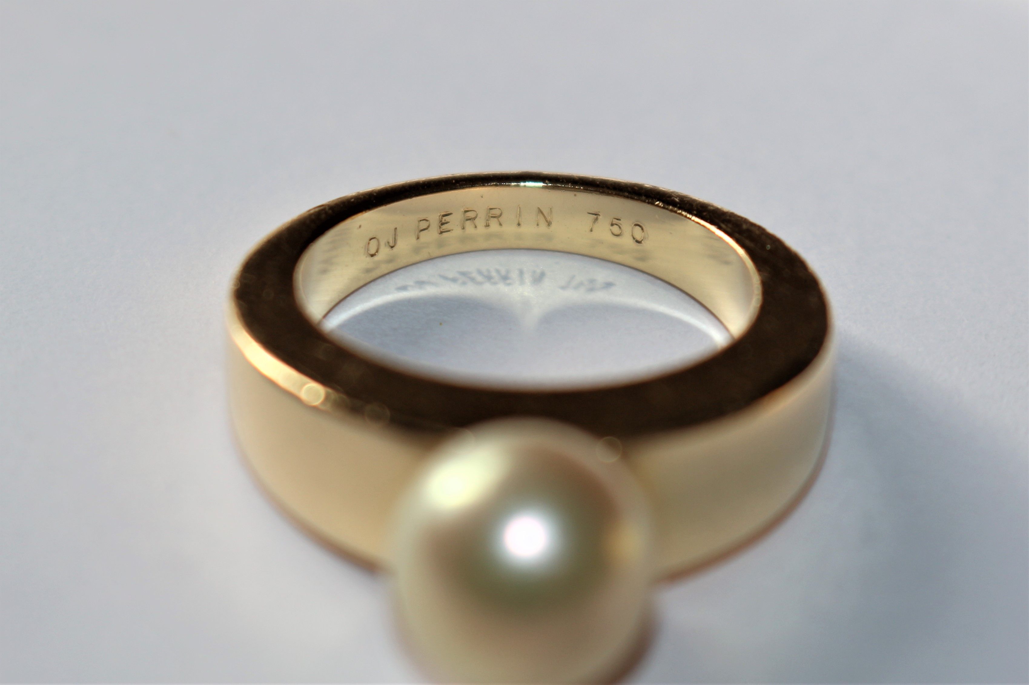 O.J Perrin bague perle