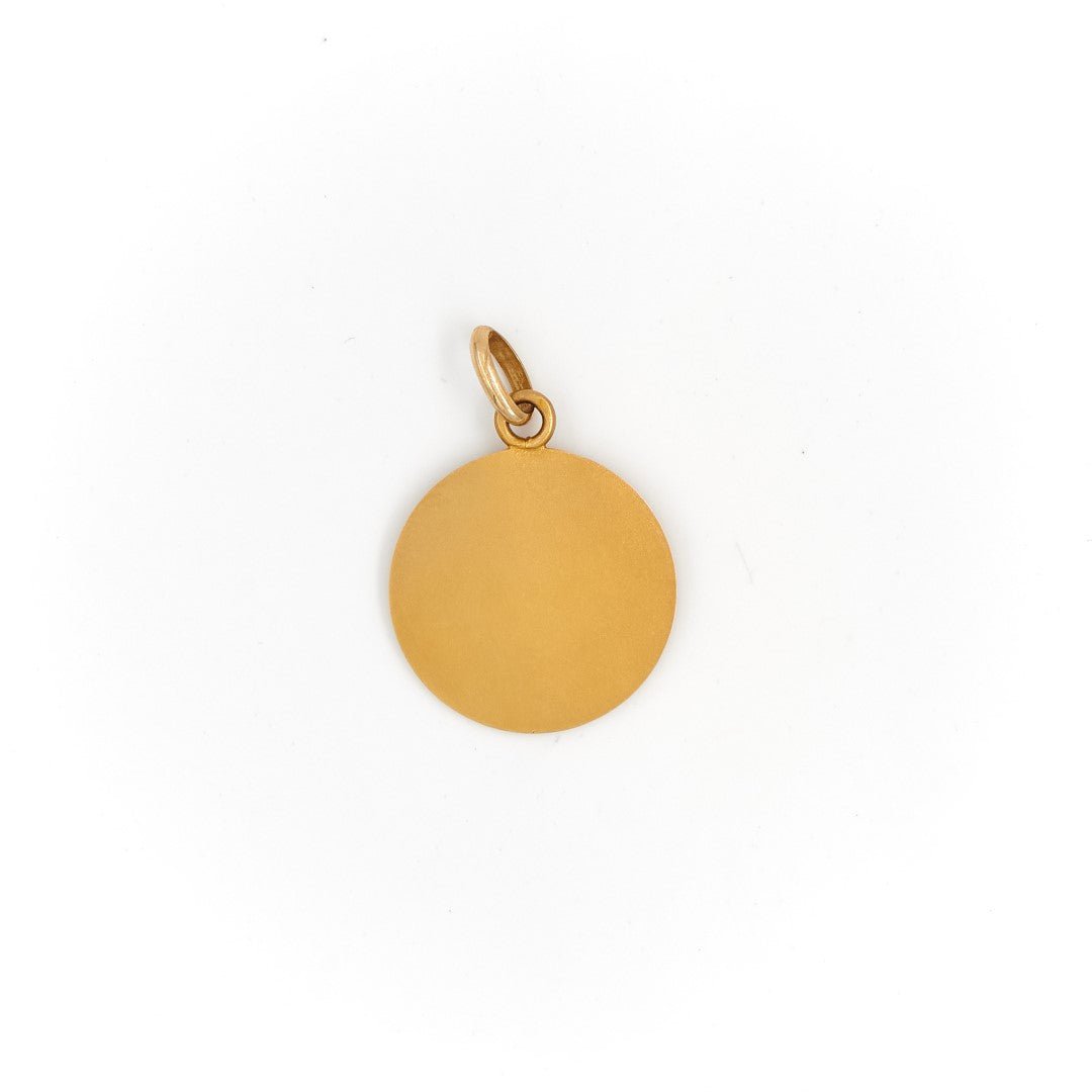 Médaille AUGIS en or jaune - Castafiore