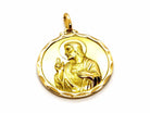 Médaille Christ en or jaune - Castafiore