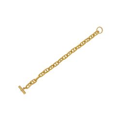 Bracelet or jaune, maille marine