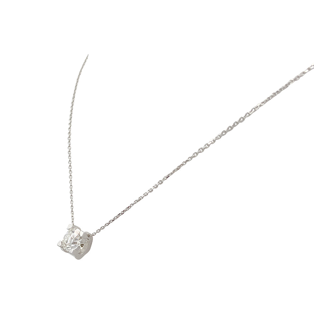 Cartier necklace, "C de Cartier", white gold, diamond