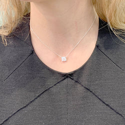 Cartier necklace, "C de Cartier", white gold, diamond