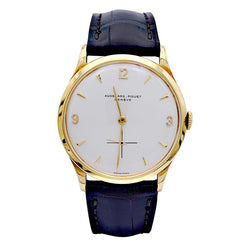 Montre Audemars Piguet, "Classique", or jaune, cuir. - Castafiore