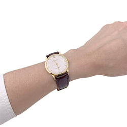 Montre Audemars Piguet, "Classique", or jaune, cuir. - Castafiore