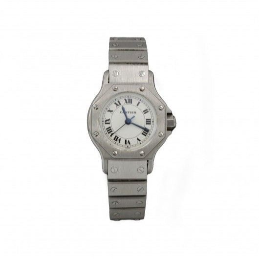 Montre Automatique CARTIER "Santos Octogonale" en acier - Castafiore