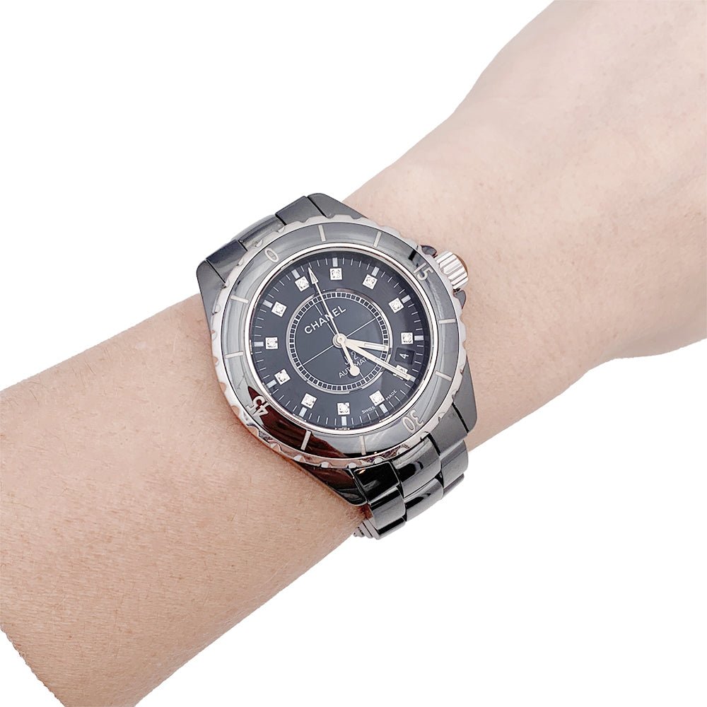 Montre discount automatique noire