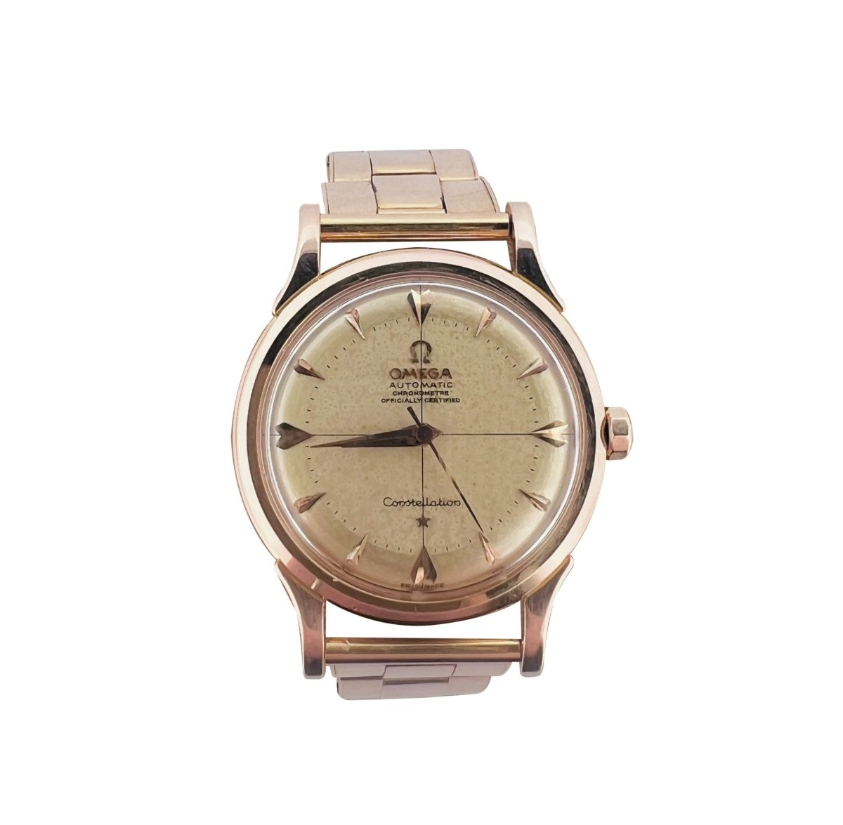 OMEGA Constellation watch in yellow gold Castafiore