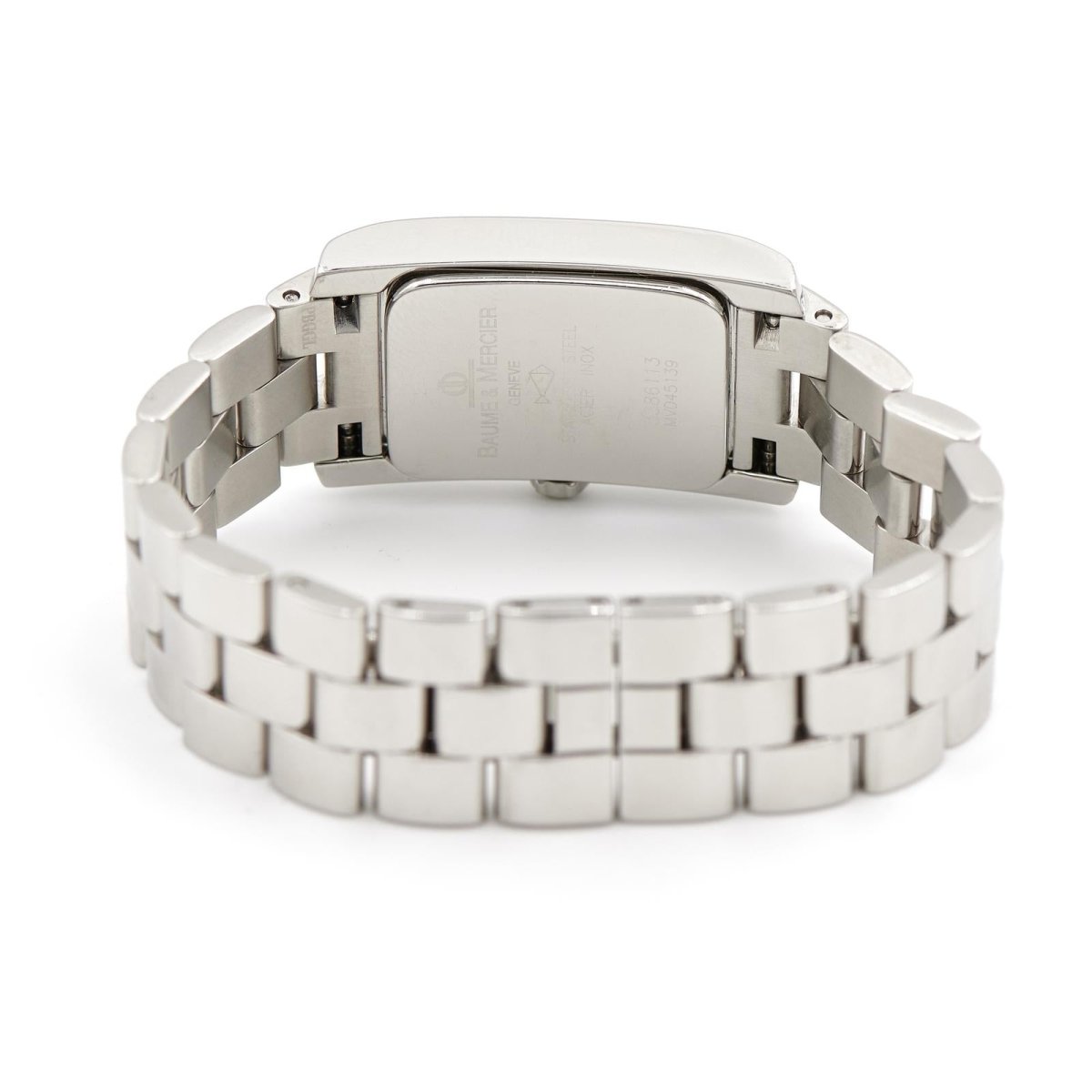 Montre BAUME ET MERCIER "Hampton" en acier - Castafiore