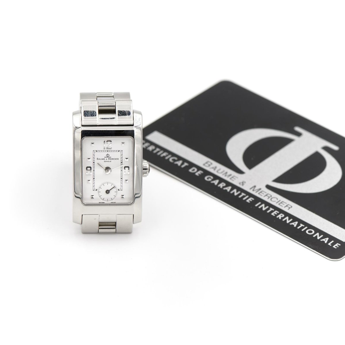 Montre BAUME ET MERCIER "Hampton" en acier - Castafiore