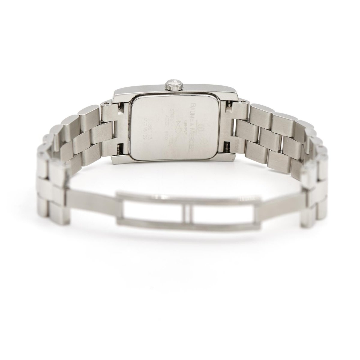 Montre BAUME ET MERCIER "Hampton" en acier - Castafiore