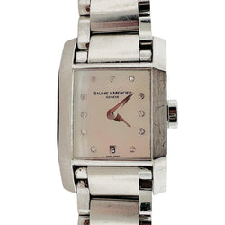 Montre BAUME & MERCIER en acier et diamants - Castafiore