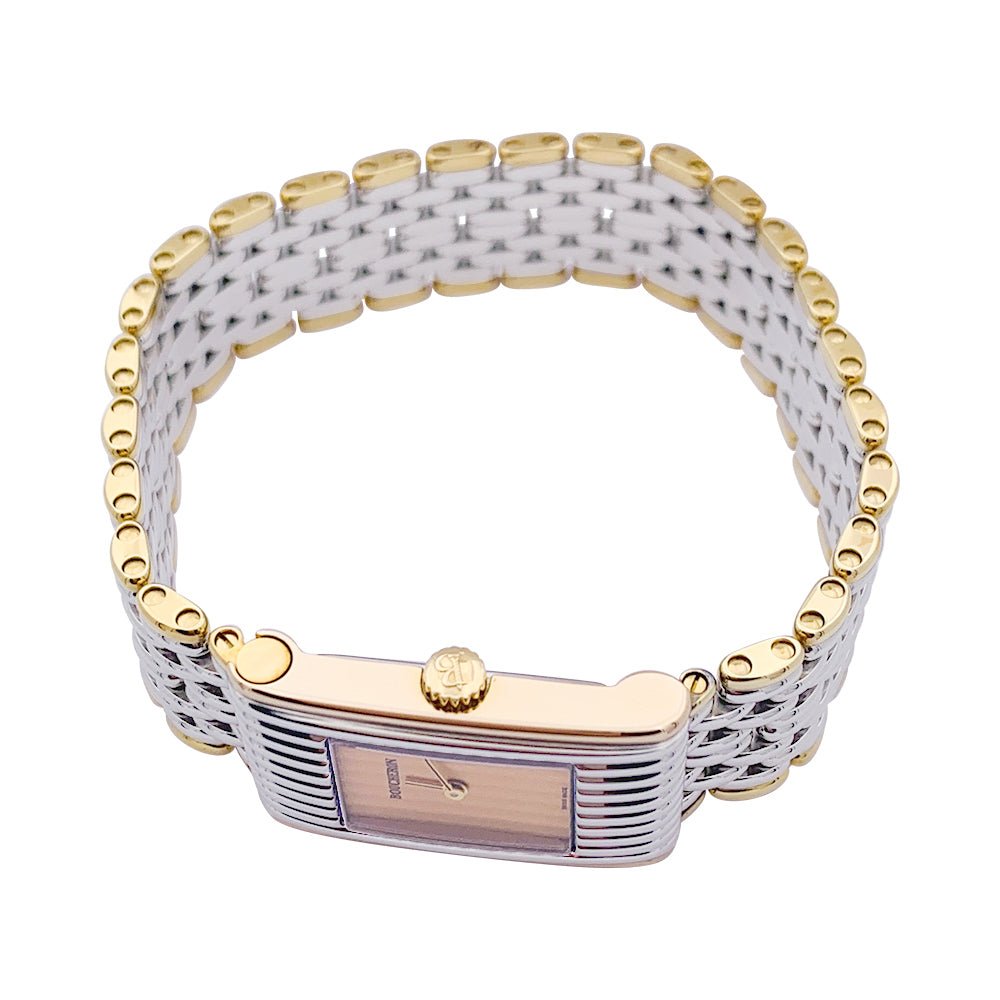 Montre BOUCHERON "Reflet" en or jaune et acier MM - Castafiore