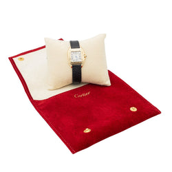 Montre CARTIER "Panthère" en or jaune et cuir - Castafiore