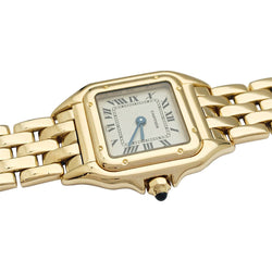 Montre Cartier, "Panthère", or jaune. - Castafiore