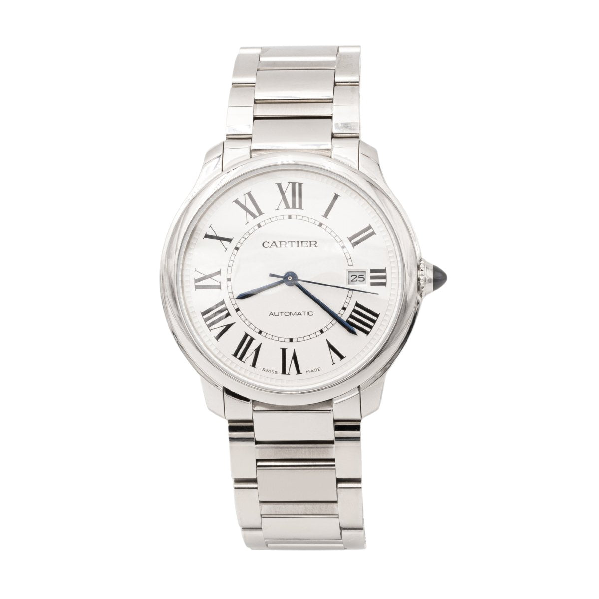 Montre CARTIER "Ronde Must" en acier - Castafiore