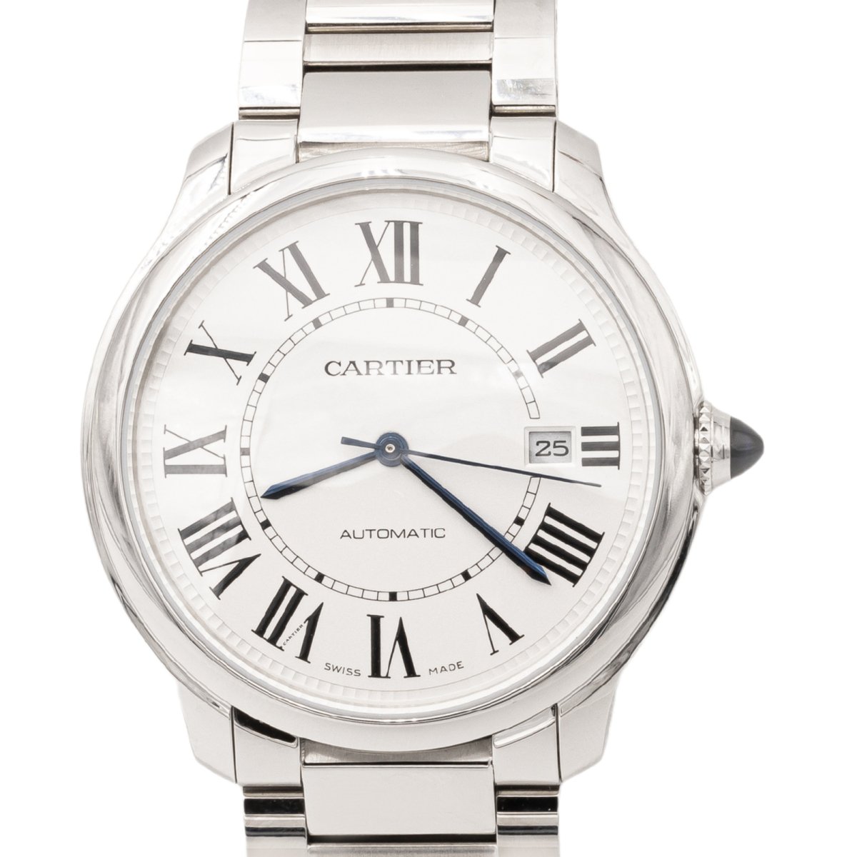Montre CARTIER "Ronde Must" en acier - Castafiore