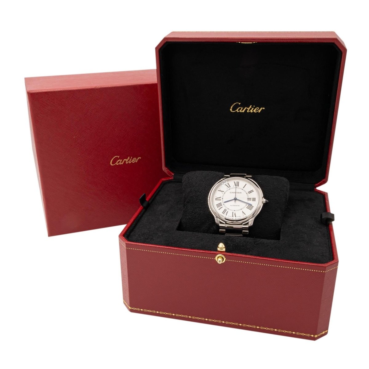 Montre CARTIER "Ronde Must" en acier - Castafiore
