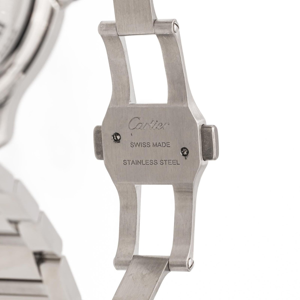 Montre CARTIER "Ronde Must" en acier - Castafiore