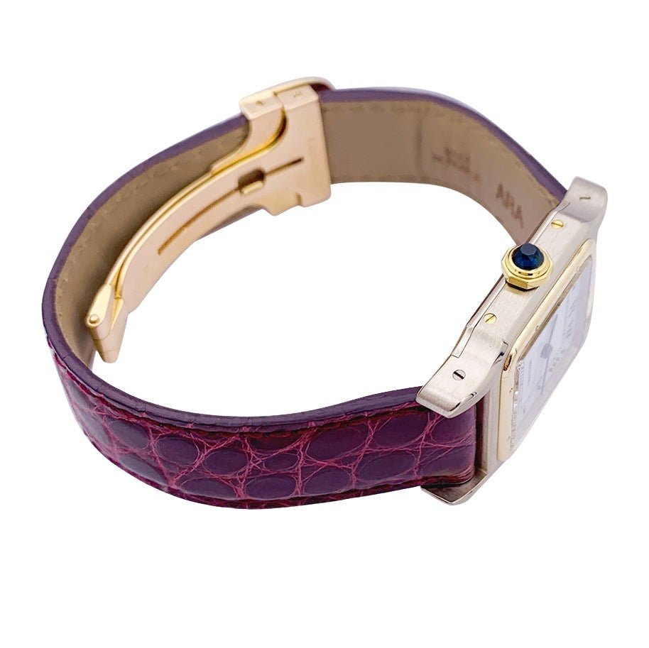 Montre CARTIER "Santos", deux ors - Castafiore