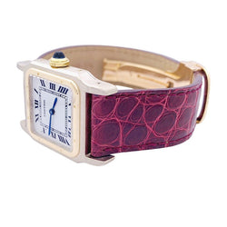 Montre CARTIER "Santos", deux ors - Castafiore