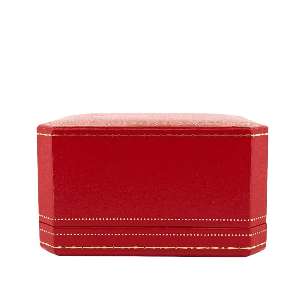 Montre CARTIER "Santos" en or jaune, acier et cuir - Castafiore