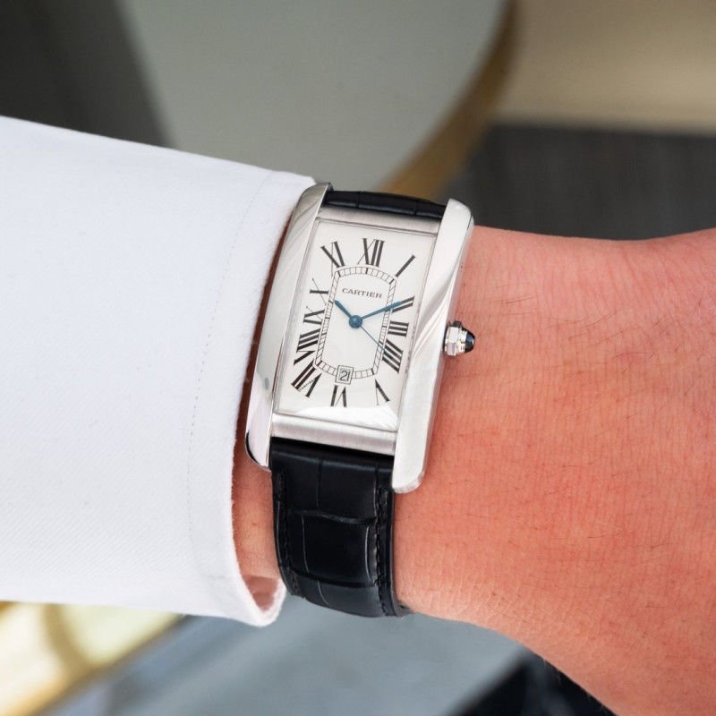 Cartier tank cheap solo grand modele