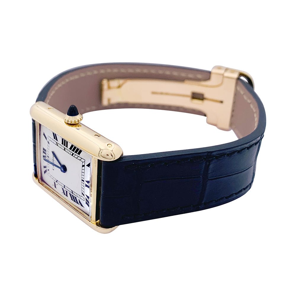Montre CARTIER "Tank Louis Cartier" en or jaune - Castafiore