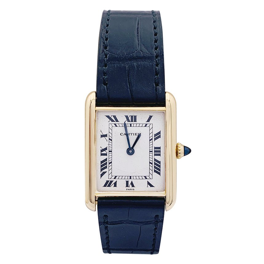 Montre CARTIER "Tank Louis Cartier" en or jaune - Castafiore