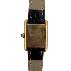 Montre CARTIER Tank Must en plaqué or - Castafiore