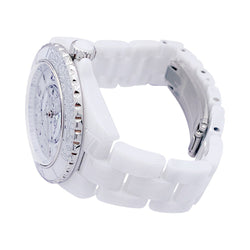 Montre CHANEL céramique et diamants. - Castafiore