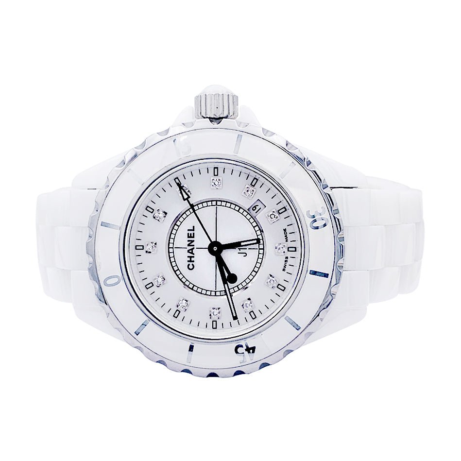 Montre CHANEL "J12" en céramique - Castafiore