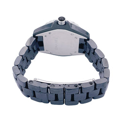 Montre CHANEL "J12" en céramique, acier et diamants - Castafiore