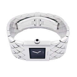 Montre CHANEL "Matelassé", acier. - Castafiore