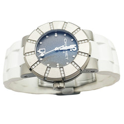 Montre CHAUMET "Class One", titane, diamants et caoutchouc - Castafiore
