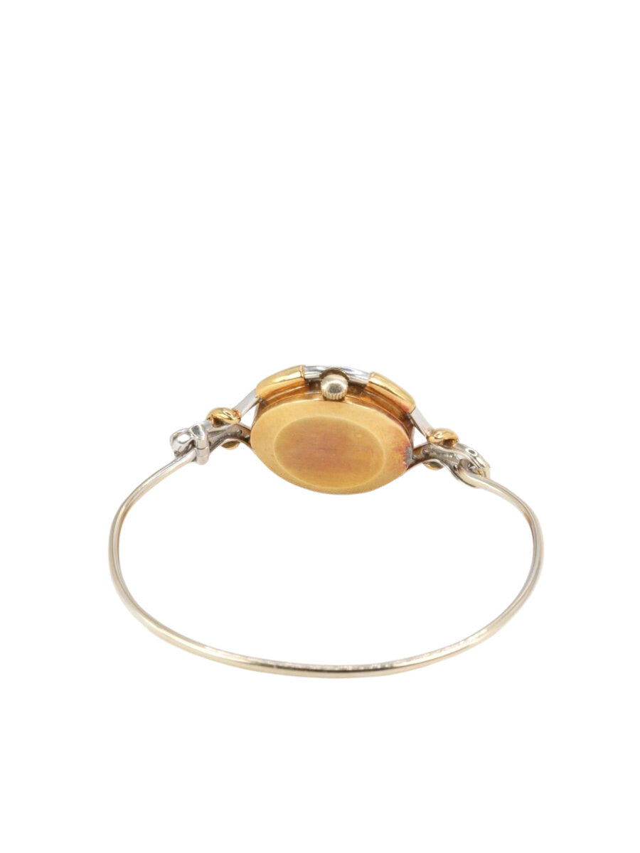 Montre de femme vintage Richards Zeger en or et diamants - Castafiore