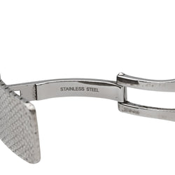 Montre DIOR La D en acier et diamants - Castafiore