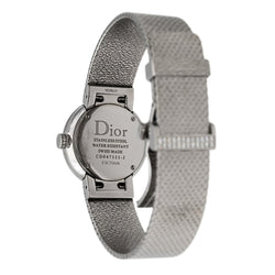 Montre DIOR La D en acier et diamants - Castafiore