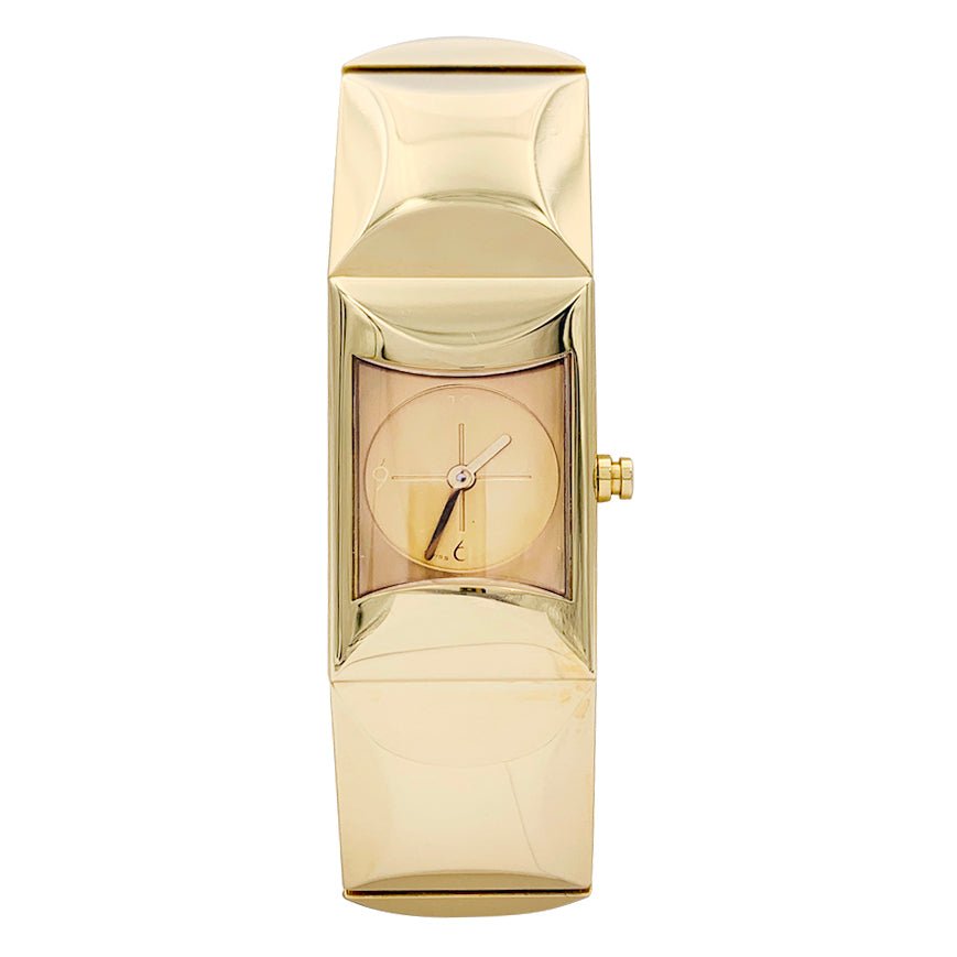 Montre Fred, "Cut", or jaune. - Castafiore