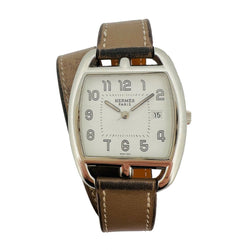 Montre HERMES, Cape Cod en acier - Castafiore
