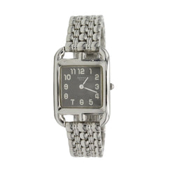 Montre HERMÈS "Cape Cod" en acier - Castafiore