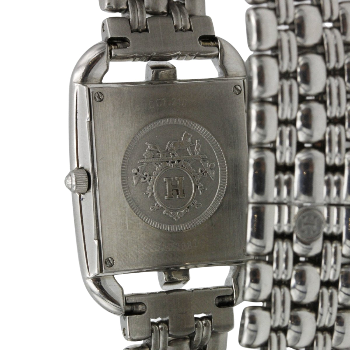 Montre HERMÈS "Cape Cod" en acier - Castafiore