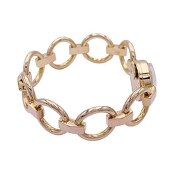 Montre JAEGE-LECOULTRE or jaune et or rose - Castafiore